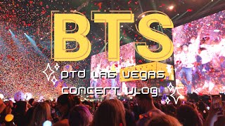 Going To BTS Permission To Dance On Stage In Las Vegas Day 3 Concert Vlog Floor Seat Experience [upl. by Amikan]