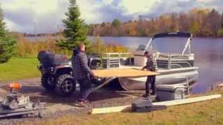 2015 Top Pontoon Boats by Legend Boats  Enjoy Transporting [upl. by Dazhehs]