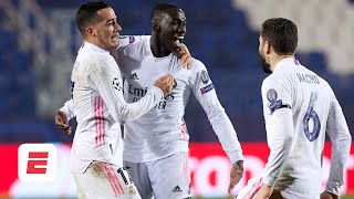 Ferland Mendy saves Real Madrid but red card controversy sparks debate vs Atalanta  ESPN FC [upl. by Carny]