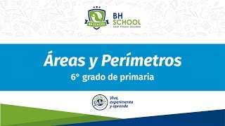 Áreas y Perímetros  6 grado de primaria [upl. by Safko856]