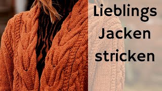 Stricken  5 Lieblingsjacken auch für große Größen [upl. by Feetal875]