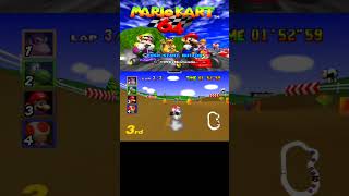 Come From Behind Win  Mario Kart 64 mariokart64 retrogames classicgames n64games n64 [upl. by Innej]