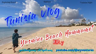 Yasmine Beach Hammamet Episode 8 yasmine familytravel tunisia holiday viral holiday vlog [upl. by Nerrat]