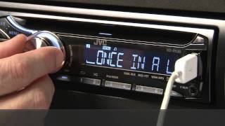 JVC KDR530 CD Receiver Display and Controls Demo  Crutchfield Video [upl. by Yennek946]