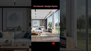 The 10 Most Popular Interior Design Styles！ [upl. by Htebazile155]