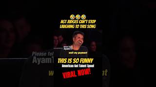 AGT judges cant stop laughing to this song🤣 VIRAL NOW [upl. by Mcculloch]