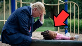 Black Girl Slept In a Playground Every Night When Donald Trump Finds Out He BREAKS DOWN in Tears [upl. by Toni]