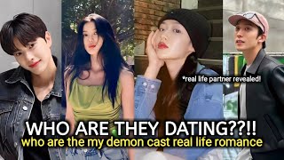 My demon cast real life partners revealed  OMG theyre DATING SHOCKED [upl. by Kryska]