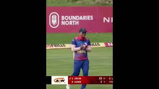 Brilliant bowling by Sandeep Lamichhane against Oman shortvideo viralvideo 👿😈🏏🏏🇳🇵🇳🇵☠️☠️ [upl. by Adley265]