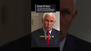 Former VP Mike Pence America Misses Trump Pence Administration [upl. by Vin]