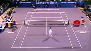 Master Cup 2004  Final  Roger Federer vs Lleyton Hewitt  Highlights [upl. by Anahoj]