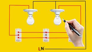 Godown Wiring Connection ।। Two Ways Switch Connection।। Its Electrical [upl. by Massimiliano929]