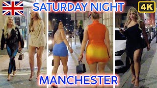 Manchester Deansgate Road  Nightlife Girls Clubbing 2023 [upl. by Afihtan]