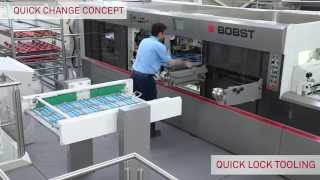 BOBST EXPERTCUT 106 PER Autoplaten® diecutter  Like an EXPERTCUT only better [upl. by Ddot]