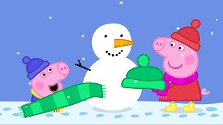 Peppa Pig in Hindi  Barph  हिंदी Kahaniya  Hindi Cartoons for Kids [upl. by Ahseekat]