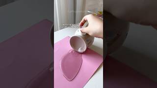 What happens if you spill wax on paper🫢✨jellywax asmr waxmelts shorts virals [upl. by Yattirb]