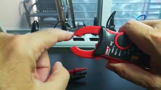 UNIT UT210E DC Current Clamp Meter Unboxing and Test [upl. by Pamelina]