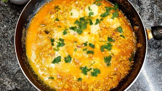 Yemeni Lahsa Recipe  Breakfast Recipes  Egg Breakfast Recipes  Yemeni Breakfast [upl. by Adamec]