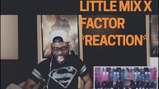 Little Mix ampCNCO Reggaetón Lento Remix X Factor Performance REACTION [upl. by Ocram]