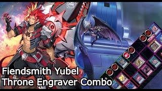 Fiendsmith Yubel Throne Engraver Combo [upl. by Airdnaxela]