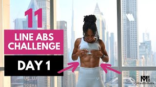 ABS CHALLENGE WORKOUT  Deep Core BURN  DAY 1 [upl. by Armil945]