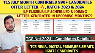 TCS Generating Mass Offer Letter 🔥  Tcs Joining  Tcs Nqt 2024  Interview Results Joining Update [upl. by Cannon914]