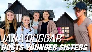 Jana Duggar Hosts Younger Sisters in New Home in Nebraska With Husband Stephen Wissmann [upl. by Millard58]