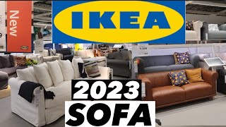 IKEA SOFAS NEW Collection  COUCH NEW Finds Spring 2023 Walkthrough store with prices [upl. by Ekaterina621]