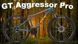 The GT Aggressor Pro Mountain Bike Review And Unboxing 2018 Budget Bike [upl. by Sheng]