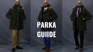 How To Wear A ParkaHow To Buy A Parka [upl. by Idnam]