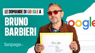 Bruno Barbieri stelle ristorante Masterchef ricette lo chef risponde alle domande di Google [upl. by Dud]