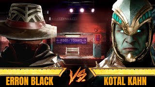 Mortal Kombat 11 Erron Black vs Kotal Kahn  Retrocade Arena Very Hard [upl. by Willabella]