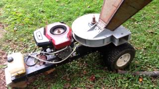 Homemade wood chipper [upl. by Clarabelle]