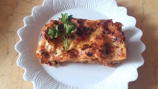 Lasagne  La recette la plus facile لزانيا سهلة بدون صلق [upl. by Rozele]