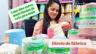 ✅ MEU RECEBIDO PAGO DOS BARBANTES FFA 🧶 compradebarbante [upl. by Yerxa]