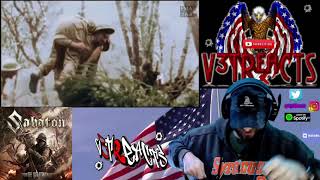 Veteran v3tReacts Reacts 2 Sabaton quotCamouflagequot Music Video Sabaton Camouflage TheLastStand [upl. by Wilek]