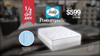 Half Off Mattress Sale  Ashley Furniture HomeStore [upl. by Akiv]