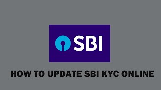 HOW TO UPDATE SBI KYC ONLINE MALAYALAM [upl. by Voe]