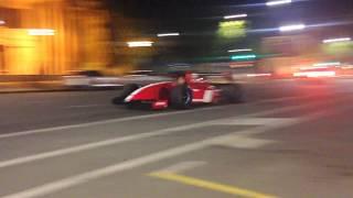 Ferrari FXX F40 LM 599XX amp Vintage F1 cars leaving Adelaide Motorsport Festival 2017 [upl. by Sadler]