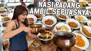 JUALAN NASI PADANG BOLEH AMBIL SEPUASNYA SEMUA LAUK [upl. by Rocco]