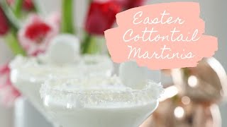 Easy Delicious Easter Cottontail Martinis  A La Carte Cooking [upl. by Ponce]