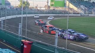 Palmerston North Speedway Saloons  Heat One 28th Oct [upl. by Anik534]