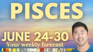 Pisces  PREPARE TO MOVE INTO WEALTH AND ABUNDANCE THIS WEEK 🚀🙌JUNE 2430 Tarot Horoscope ♓️ [upl. by Vinay]