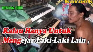 Benang Biru By Megy Z  Versi Patam Manual  KARAOKE KN7000 FMC [upl. by Inoj]