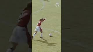 David Beckham🔥🔥HALFWAY LINE goal For manchester united vs WimbledonFEditzzzz [upl. by Robi402]