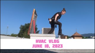 June 10 2023  HVAC Vlog  refrigeration and air conditioning  Women in HVAC [upl. by Wilow]