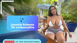 Jessenia Rebecca  Beautiful Curvy Model  Bio amp Trends [upl. by Liman]