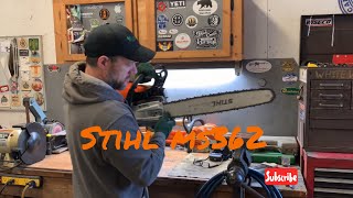 Stihl MS362 Chainsaw Maintenance  J2Z Works [upl. by Nehgem837]