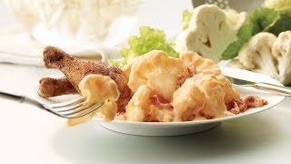 SunDried Tomato Cauliflower Cheese  2012 Milk Calendar Recipe [upl. by Anairdna]