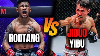 Fierce Kickboxing Scrap 🥊🔥 Rodtang vs Jiduo  Full Fight [upl. by Kosiur190]